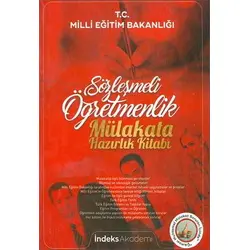 İndeks Akademi Sözleşmeli Öğretmenlik Mülakata Hazırlık Kitabı