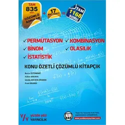 Permütasyon ve Kombinasyon ve Binom Yüzdeyüz Yayınları