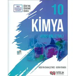 Nitelik 10.Sınıf Kimya Konu Anlatımlı (Yeni Müfredat)