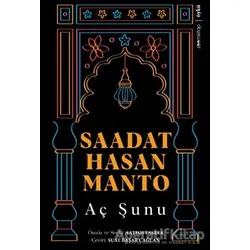 Aç Şunu - Saadat Hasan Manto - ZoomKitap