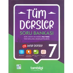 7.Sınıf Tüm Dersler Soru Bankası Tam Bilgi Yayınları