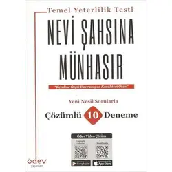 Ödev TYT Nevi Şahsına Münhasır 10 Çözümlü Deneme