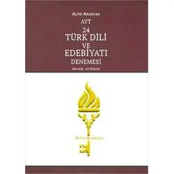 Altın Anahtar AYT Türk Dili ve Edebiyatı 24 Denemesi