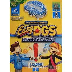 Easy Dikkati Güçlendirme Seti 5/8 Yaş B - Osman Abalı - Adeda Yayınları