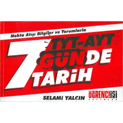 Öğrenci İşi TYT AYT 7 Günde Tarih