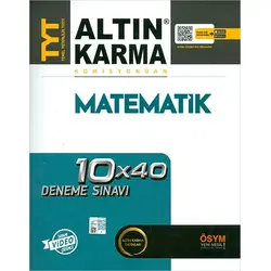 Altın Karma TYT Matematik 10x40 Deneme Sınavı