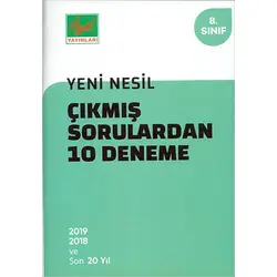 Özgül 8.Sınıf Yeni Nesil Çıkmış Sorulardan 10 Deneme