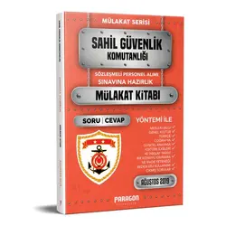 Sahil Güvenlik Komutanlığı Mülakat Kitabı Paragon Yayıncılık