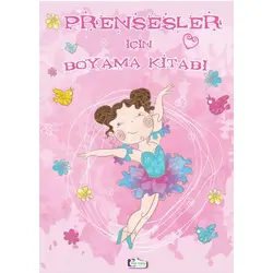 Prensesler için Boyama Kitabı - Mor Elma Yayıncılık
