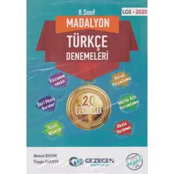 Gezegen 8.Sınıf Madalyon 20 li Türkçe Denemeleri
