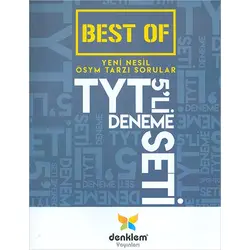 Denklem TYT Best Of 5 li Deneme Seti