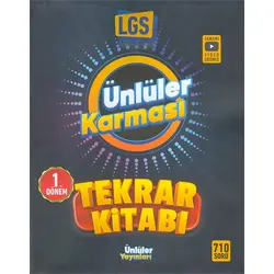 1.Dönem LGS Tekrar Kitabı 710 Soru Ünlüler Karması