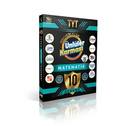 Ünlüler YKS TYT Matematik Ünlüler Karması 10 Deneme