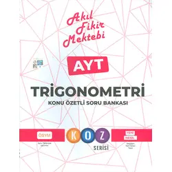 Akıl Fikir Mektebi AYT Trigonometri Konu Özetli Soru Bankası