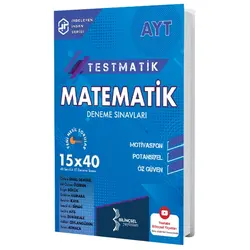 Bilinçsel AYT Testmatik Matematik Deneme Sınavları