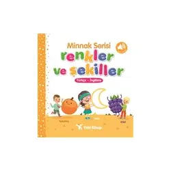 Minnak Serisi Renkler ve Şekiller Kitabı - Feyyaz Ulaş - Yeti Kitap