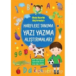 Harfleri Tanıma Yazı Yazma Alıştırmaları - Tuba Öztürk - Bıcırık Yayınları