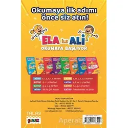 Ela ile Ali Okumaya Başlıyor ( 8 Kitap Set ) - Mehmet Buğra - Talas Yayınları