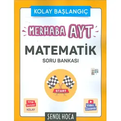 Merhaba AYT Matematik Soru Bankası Şenol Hoca Yayınları