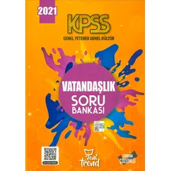 2021 KPSS Vatandaşlık Soru Bankası Yeni Trend Yayınları