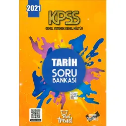 2021 KPSS Tarih Soru Bankası Yeni Yrend Yayınları