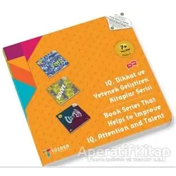 7+ Yaş Seti Level 2 - IQ, Dikkat ve Yetenek Geliştiren Kitaplar Serisi - Kolektif - TÜZDER Yayınları