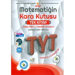 İnformal 2021 TYT Matematiğin Kara Kutusu TEK KİTAP Tamamı Çözümlü Konu Özetli Soru Bankası