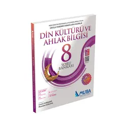 8.Sınıf Din Kültürü ve Ahlak Bilgisi Soru Bankası Muba Yayınları