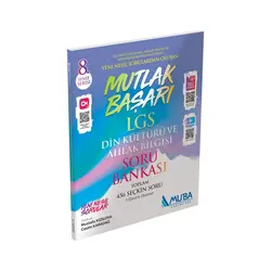 Mutlak Başarı LGS Din Kültürü ve Ahlak Bilgisi Soru Bankası Muba Yayınları
