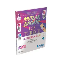Mutlak Başarı LGS Türkçe Soru Bankası Muba Yayınları