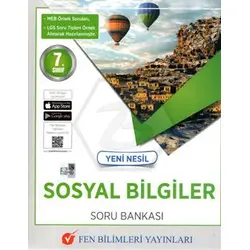 Fen Bilimleri 7.Sınıf Yeni Nesil Sosyal Bilgiler Soru Bankası