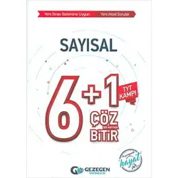 Gezegen TYT Sayısal 6+1 Çöz Bir Haftada Bitir