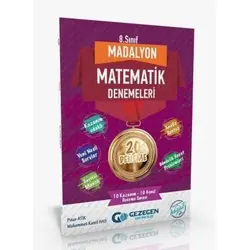 Gezegen 8. Sınıf Matematik Madalyon 20 Denemeleri