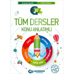 Gezegen 3.Sınıf Tüm Dersler Konu Anlatımlı