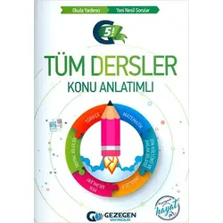 Gezegen 5.Sınıf Tüm Dersler Konu Anlatımlı 2024 öncesi müfredat