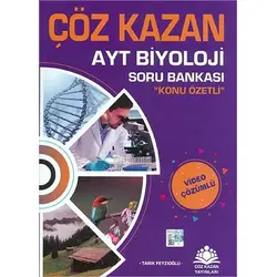 Çöz Kazan AYT Biyoloji Konu Özetli Video Çözümlü Soru Bankası