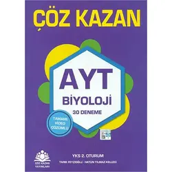 Çöz Kazan AYT Biyoloji 30lu Deneme Sınavı