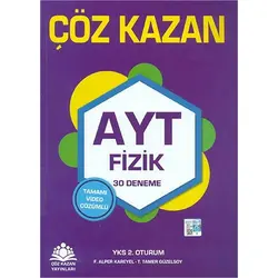 Çöz Kazan AYT Fizik 30lu Deneme Sınavı