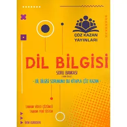 Dil Bilgisi Soru Bankası Çöz Kazan Yayınları