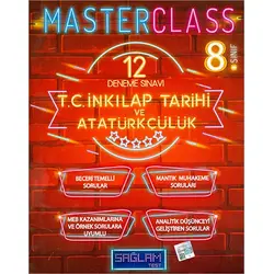 Sağlam Test 8.Sınıf Master Class İnkılap Tarihi 12 Deneme