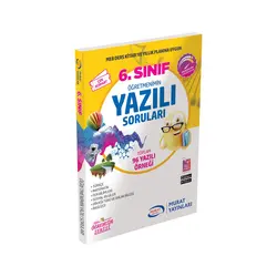 6.Sınıf Öğretmenimin Yazılı Soruları Murat Yayınları