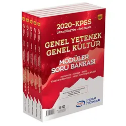 Murat 2020 KPSS Lise Ön Lisans Modüler Soru Bankası