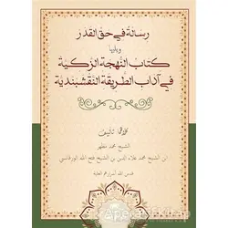 Risale Fi Hakkil Kader Veyeliha Kitabü’n Nühceti’z Zekiyye Fi Adabi’t Tarikati’n Nakşibendiyye
