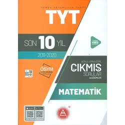 TYT Matematik Son 10 Yıl Konularına Göre Çözümlü Çıkmış Sorular A Yayınları