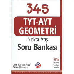Kurul TYT AYT 345 Geometri Nokta Atış Soru Bankası