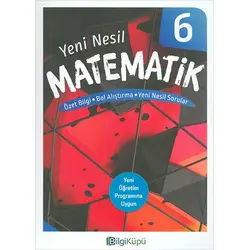 BilgiKüpü 6.Sınıf Matematik Özet Bilgi Yeni Nesil Sorular