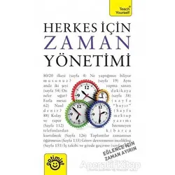 Herkes İçin Zaman Yönetimi - Polly Bird - Optimist Yayın Dağıtım