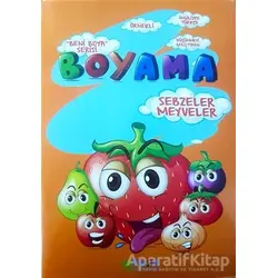 Beni Boya Serisi - Sebzeler Meyveler - Kolektif - Fark Yayınları