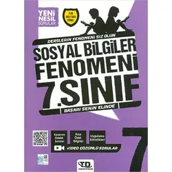 7.Sınıf Sosyal Bilgiler Fenomeni Soru Bankası Tandem Yayınları