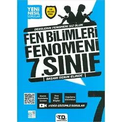 7.Sınıf Fen Bilimleri Fenomeni Soru Bankası Tandem Yayınları
